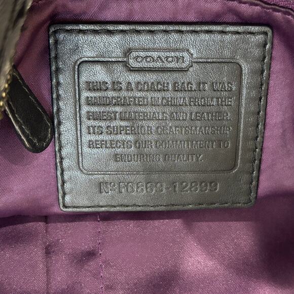 Coach Bleecker Patchwork Tote Y2K shoulder handbag - Picture 5 of 5